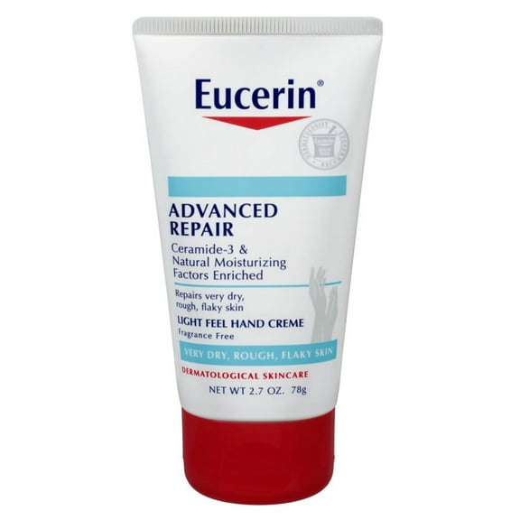 Eucerin Creme Advanced Repair Hand 2.7oz Tube (Pack of 3)