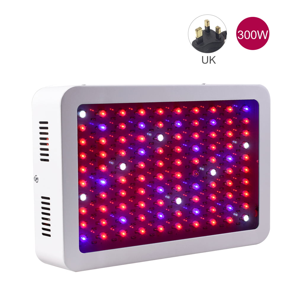 3W LEDs 100Pcs 300W LED Grow Light Full Spectrum Newest 300w,Grow Lights for Indoor Plants with UV&IR Plant Light for Indoor Plants Veg and Flower