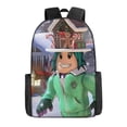 thumbnail image 4 of ROBLOX Bolsa Escolar periférica para niños, mochila estampada para niños, Bolsa Escolar con cremallera de gran capacidad, regalo de cumpleaños para niños y niñas, 4 of 4