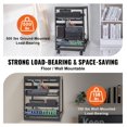 thumbnail image 3 of 15U Server Rack, Open Frame Rack - Adjustable Depth 23-40", Wall Mount/Free Standing, 4 Post Rack with Casters for Network, AV Equipment, Router, Modems, 3 of 7