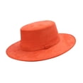 thumbnail image 2 of Sombrero Unisex Naranja Gamuzina Gamuza Sintética Cordobesa M Nueva Imagen, 2 of 5