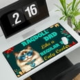 thumbnail image 3 of Ragdoll Dad Like a Regular Dad Only Cooler Happy Father's Day Desk Mat Full Keyboard Mouse Pad Cat Lover Kitten Owner Gifts Idea Large Mousepad - 02007, 3 of 5