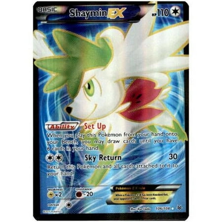 Pokemon XY Roaring Skies Ultra Rare Shaymin EX #106