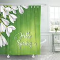 thumbnail image 1 of Cortina de Ducha ABPHQTO Primavera Verde 152x180 cm, 1 of 2