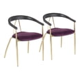 thumbnail image 1 of Chaise de table glamour Vanessa de LumiSource, 1 of 9