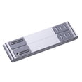 thumbnail image 1 of Soporte plegable para computadora portátil Soporte plegable para computadora portátil de aleación de aluminio portátil Mini soporte de enfriamiento, plateado Methold EL4630-02B, 1 of 2