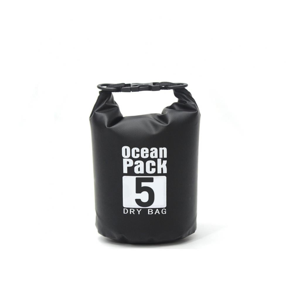 2L~20L Outdoor PVC Waterproof Dry Bag Sailing Storage Bag Swimming Bucket Sack 