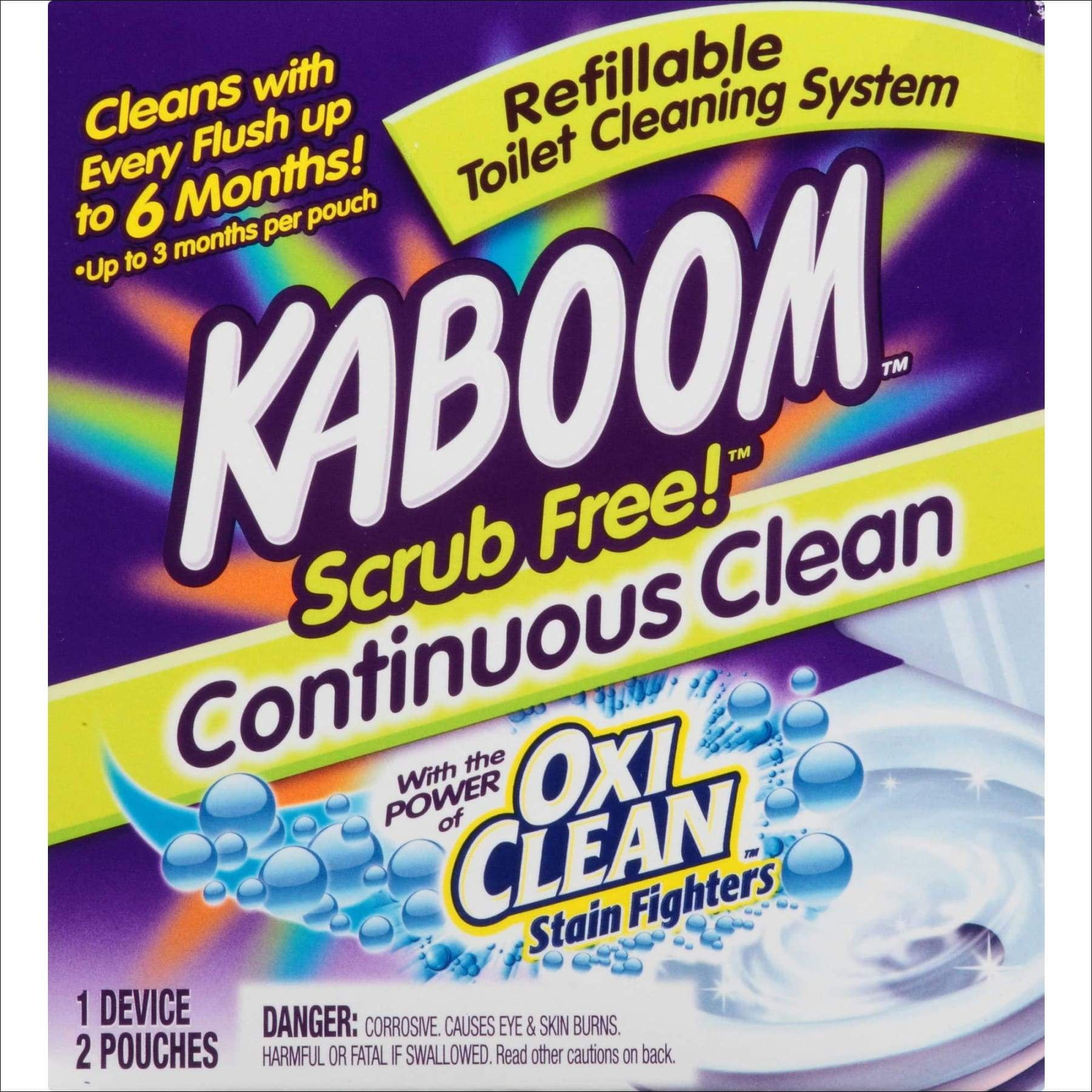 Kaboom Toilet Bowl Cleaners with Refills, 6.1 Ounce, 2 Count 