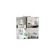 thumbnail image 2 of 6 Piece Self-adhesive Wall Mirror Square Square Adhesive Mirrors Acrylic Removable Silver Mirror Wall Stickers Self Adhesive, 2 of 4