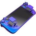 thumbnail image 5 of eXtremeRate Chameleon Purple Blue Faceplate Back Plate Replacement Housing Case Full Set Shell w/Buttons for Steam Deck LCD Console, 5 of 8