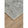 thumbnail image 3 of Scottsboro Acrylic Pour Watercolor Accent Rug, Gray/Light Taupe, 2ft-2in x 4ft, 3 of 3