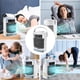 thumbnail image 4 of Ventilador De Aire Acondicionado Portátil USB, Aire Acondicionado Portátil Con Tanque De Agua De 500 Ml, Ligero Para Acampar, 4 of 7