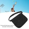 thumbnail image 3 of Soporte de banda para pelota de tenis bolsa de malla con bolsillo interior con cremallera bolsa ajustable para entrenamiento y partido al aire libre ANGGREK Otros, 3 of 8