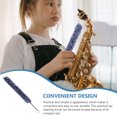 thumbnail image 4 of OULII 1Pcs Multi Color Alloy Polyester Saxophone Cleaning Brush for Music Instrument Care, 4 of 8