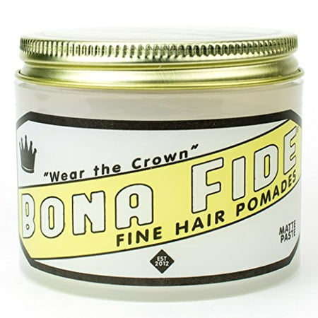 Bona Fide Water Based Pomade for Matte Finish Strong Hold & Adds Texture - 4
