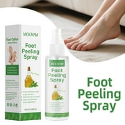 Mooyam Tea Tree Oil Foot Peeling Spray 4.06 fl. oz. Works In Seconds To Gently Exfoliate Rough Dry Skin & Hydrate Feet. Unisex