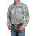 thumbnail image 3 of Cinch Blue Geometric Print - Mens Shirt  - Mtw1347081, 3 of 4