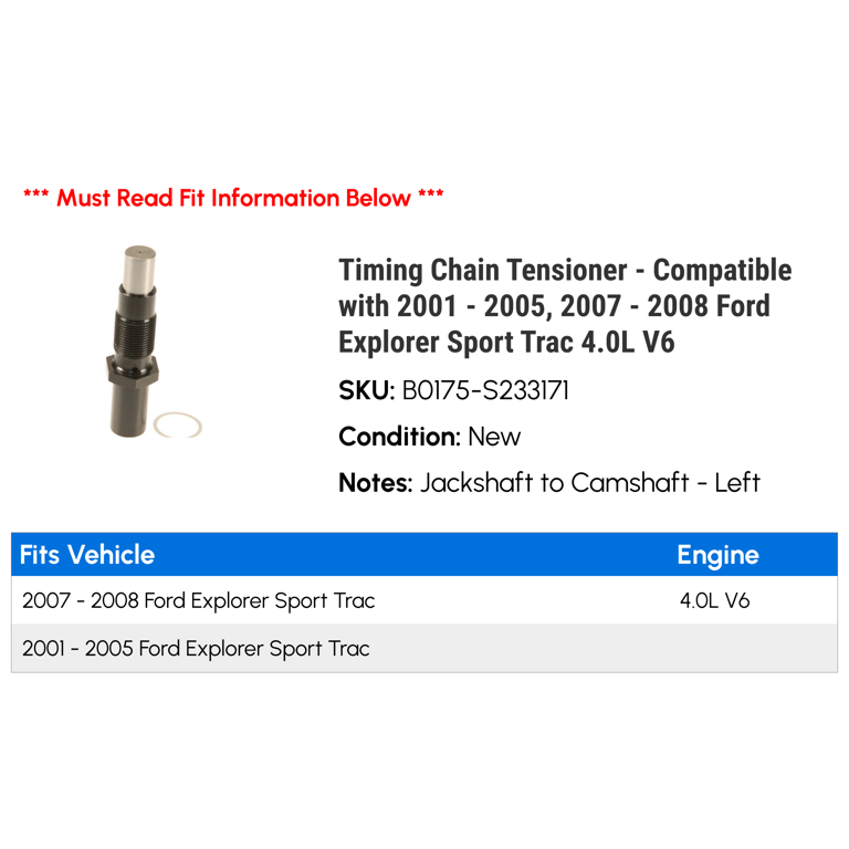 Timing Chain Tensioner Compatible with 2001 2005, 2007 2008