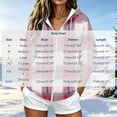 thumbnail image 2 of cocolona Womens Plaid Hoodies Casual Long Sleeve Zipper Vintage Sweatshirts Hooded Drawstring Fall Trendy Outfits, 2 of 7