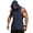 Navy, variant on JIAYUE Men Tank Top Sleeveless With Front Pocket Solid Color Hoodies For Gym Training And Fitness Workouts