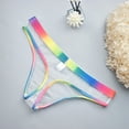 thumbnail image 5 of Wancir Mens Transparent Mesh See Through Flat Pouch Underpants Brief Triangle Briefs Underwear, 5 of 5