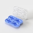 thumbnail image 1 of Molde for cubitos de hielo en forma de oso tumbado con tapa, bandeja de hielo de silicona for cubitos congelados caseros, 1 of 2