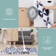 thumbnail image 6 of Blue Ethnic Geometric Patchwork Pattern Kitchen Rugs Sets Of 3,Kitchen Runner Rugs Non Skid Washable,Decorative Kitchen Floor Mats for Kitchen,Sink,Laundry,17"x30"+ 17"x47" + 17"x59", 6 of 6