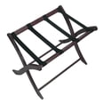 thumbnail image 2 of Contemporary Home Living Wooden Foldable Luggage Rack - 26.5" - Espresso Finish, 2 of 6