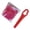 A002- Red, variant on Lawn Tool Cutting Accessories, Trimmer Blades for Weed Eater, Plastic Cutting Blades, Edger Replacement Blades, 100 Pack 3 Inch Red Replacement Blades for Residential Backyard