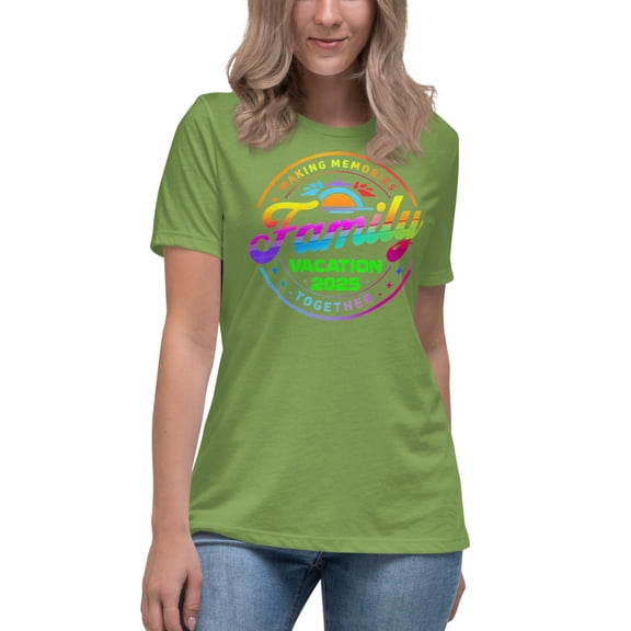 Women's Relaxed T-Shirt (Leaf, S)