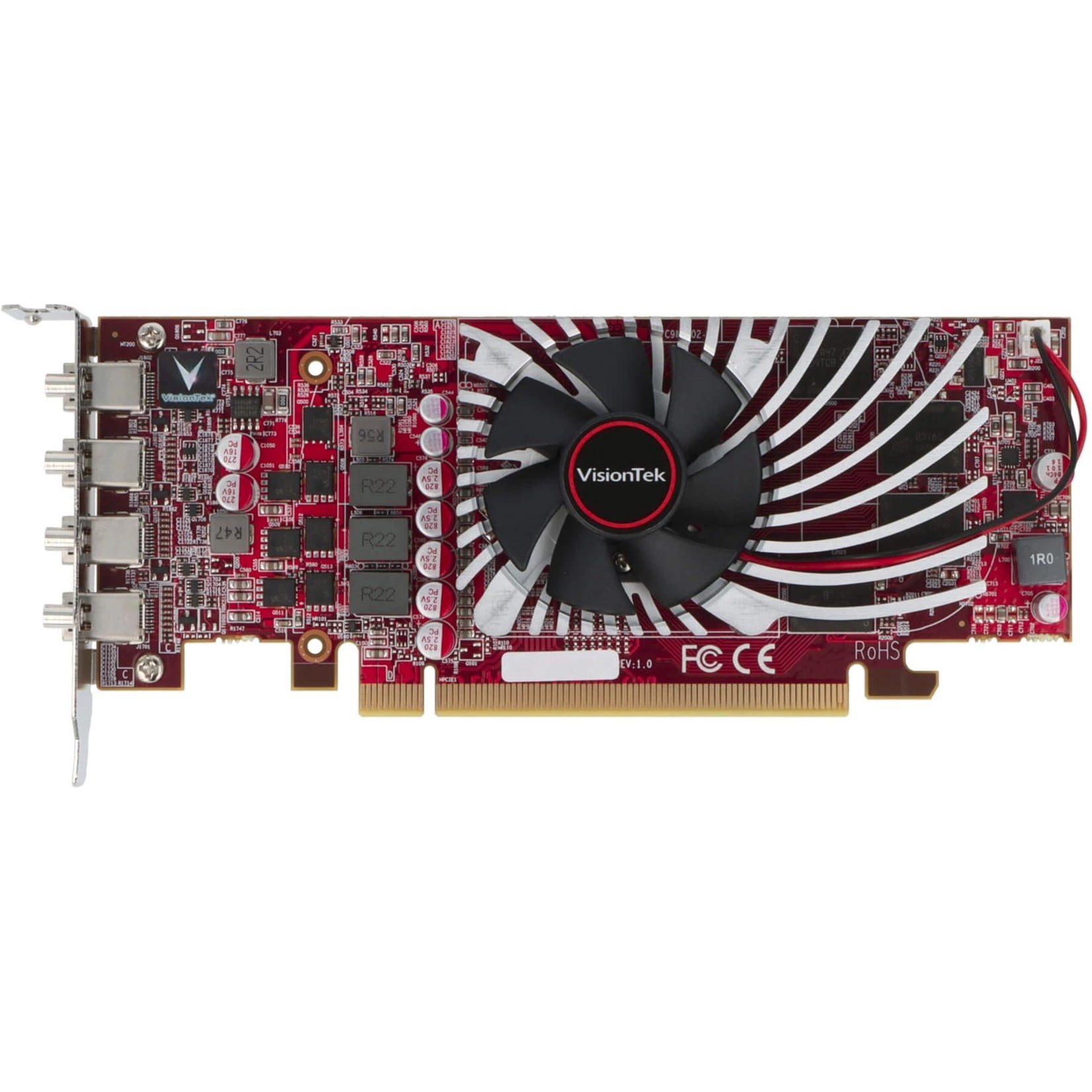VisionTek Radeon RX 550 4GB GDDR5 PCI Express 3.0 x8 Video Card 901507