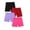 Hot Pink, variant on KAUOD Girls Biker Shorts 4 Pack Kids Dance Cartwheel Under Dress Shorts Summer Running Athletic Casual Short Pants