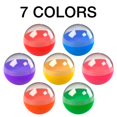 thumbnail image 3 of Cápsulas Entervending de colores transparentes, 50 unidades, 50 mm, para Gumball, 3 of 7