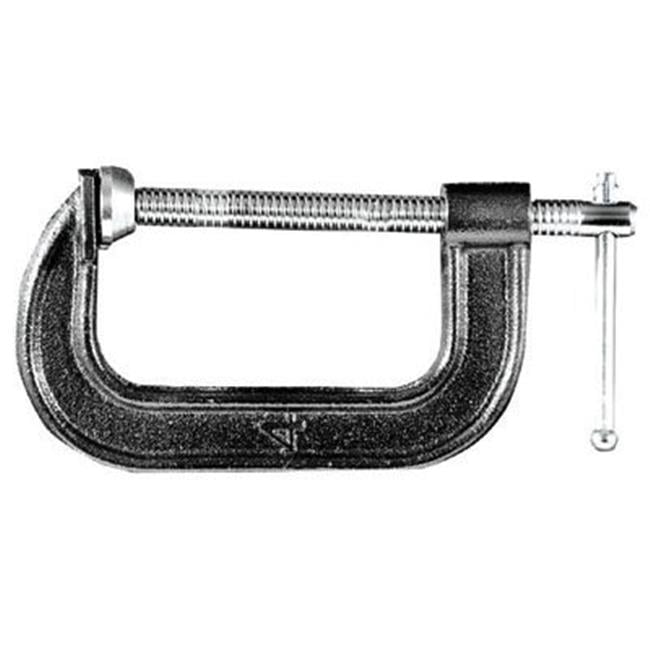 1/4 Inch Hex Drive Clamp - Copper Coated, 2,200 Lb Force, 6" Capacity