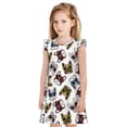 thumbnail image 1 of Balery Bulldog Sunglasses Face Camisón de princesa para niñas, pijama de algodón con mangas abullonadas, suave y bonito.-XX-Large, 1 of 6