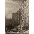 thumbnail image 2 of The Great Court Of Heidelberg  Germany. Engraved By H. Winkles From A 19Th Century Print By D. Roberts. Print, 2 of 2