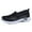 Black, variant on YOUSNH Ladies Casual Solid Colour Flat Thick Bottom Set Foot Large Size Mesh Breathable Casual Shoes Running Shoes Womens Shoes Sneakers Black 6
