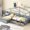 Gray, variant on Twin Size Bed With 3 Drawer Storages In White - Space Efficient And Strong Storage Drawers Modern Bedroom Delight