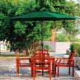 thumbnail image 4 of Sombrilla Para Exterior Jardin Playa 2.7mts Acero Reforzada verde Sky Green HJSB25140001, 4 of 8