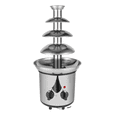 thumbnail image 1 of Fuente De Chocolate Malubero 4 capas Maquina Postres Plateado, 1 of 5