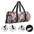 thumbnail image 3 of Balery Sea Shells Bolsa de Gimnasio para Mujeres y Hombres, Bolsa de Viaje Impermeable, Bolsa de Fin de Semana con Compartimento para Zapatos y Bolsillo Húmedo, 3 of 6