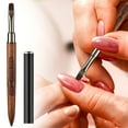 thumbnail image 5 of Nail Art Clean Up Brush, Dual-End French Tip Brush - Flat/Oval/Angled Dual Head Gel Nail Brushes for Polish Mistakes, Cuticle Cleaning, Acrylic & Polygel Nail Design Painting DIY Tools, 5 of 7