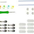 thumbnail image 7 of DIY Doll Crochet for Beginners Classic Hand Knitting Toy Make Your Own Crochet Hair Cilps Hairpins Crochet for Girls Women Orange series, 7 of 7