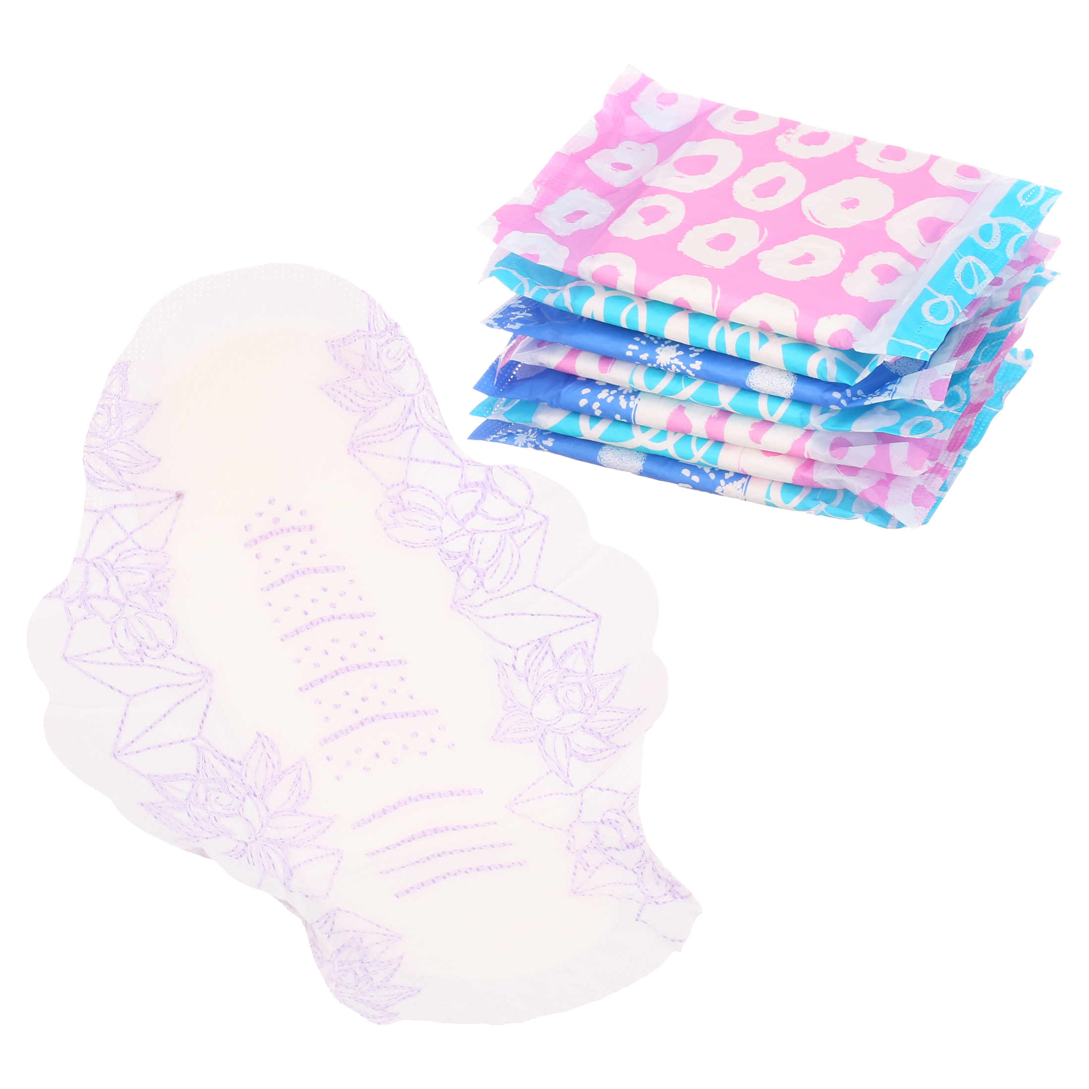 Equate Foam Pads with Flexi-Wings, Regular, Size 1, 30 Count
