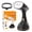 Black, variant on LOHEER Steamer for Clothes, 1350W Portable Handheld Garment Steamer, 400ml Water Tank, White/Black