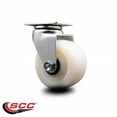 thumbnail image 2 of 4 Inch Nylon Wheel Swivel Caster with Roller Bearing Service Caster, 2 of 2