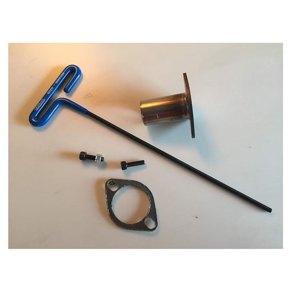 GenExhaust for EU3000iS Generator 1" Steel Exhaust Extension (Hardware )