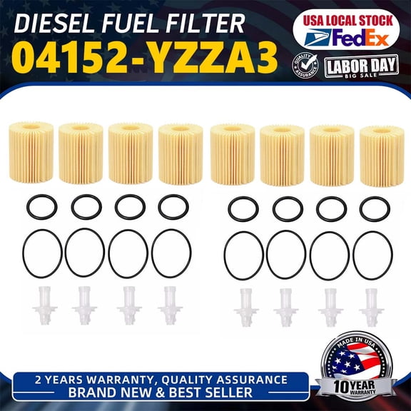#04152YZZA3 Set of 3 Engine Oil Filter Element For Lexus IS350 RC350 GS350