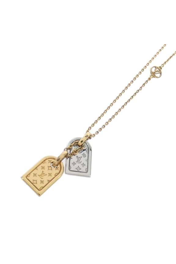 Pre-Owned Louis Vuitton Nanogram Necklace M63141