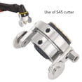 thumbnail image 3 of Cutting Cutting Roller Guide Wheel Spacer Set Stainless Steel S45 Cutting Torches Guide Wheel With Protective Shield Accessories, 3 of 8
